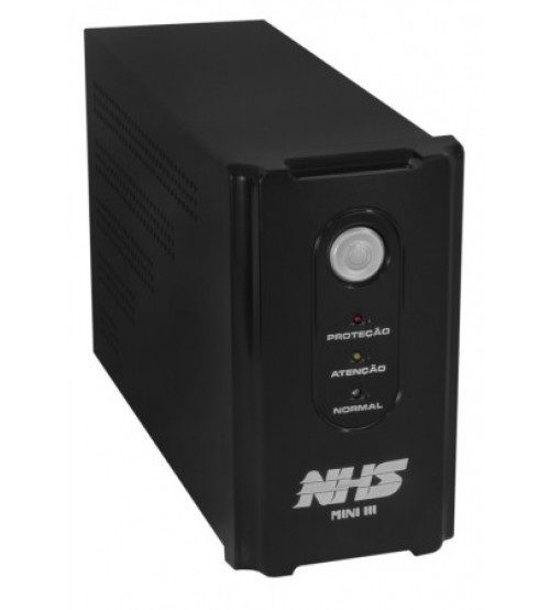 Nobreak NHS MINI III Max (700VA/b.9Ah/Grafite/USB) - 90.B0.007300